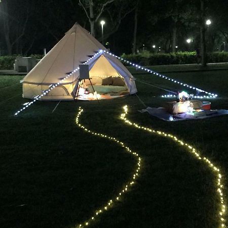 Glamping Kaki - Medium Bell Tent Singapur Exterior foto