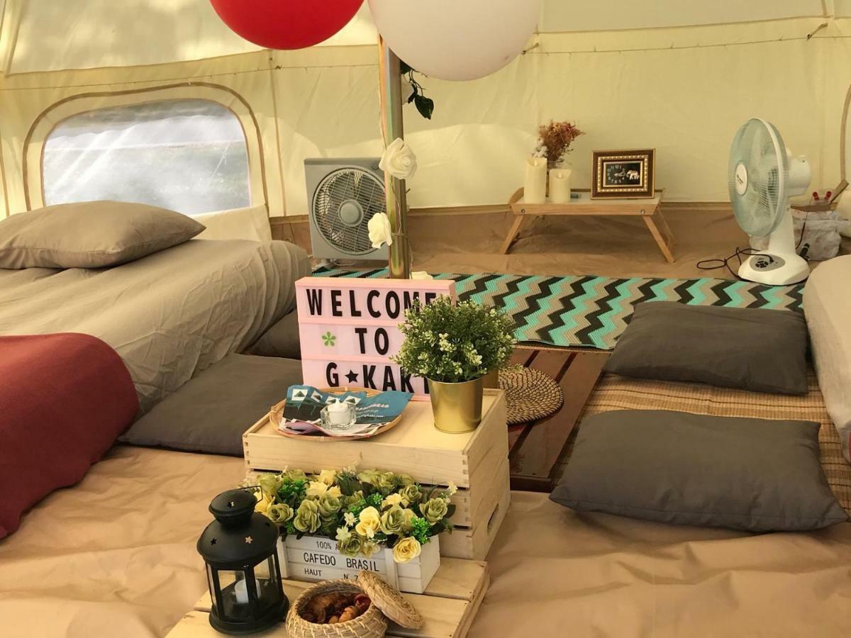 Glamping Kaki - Medium Bell Tent Singapur Exterior foto