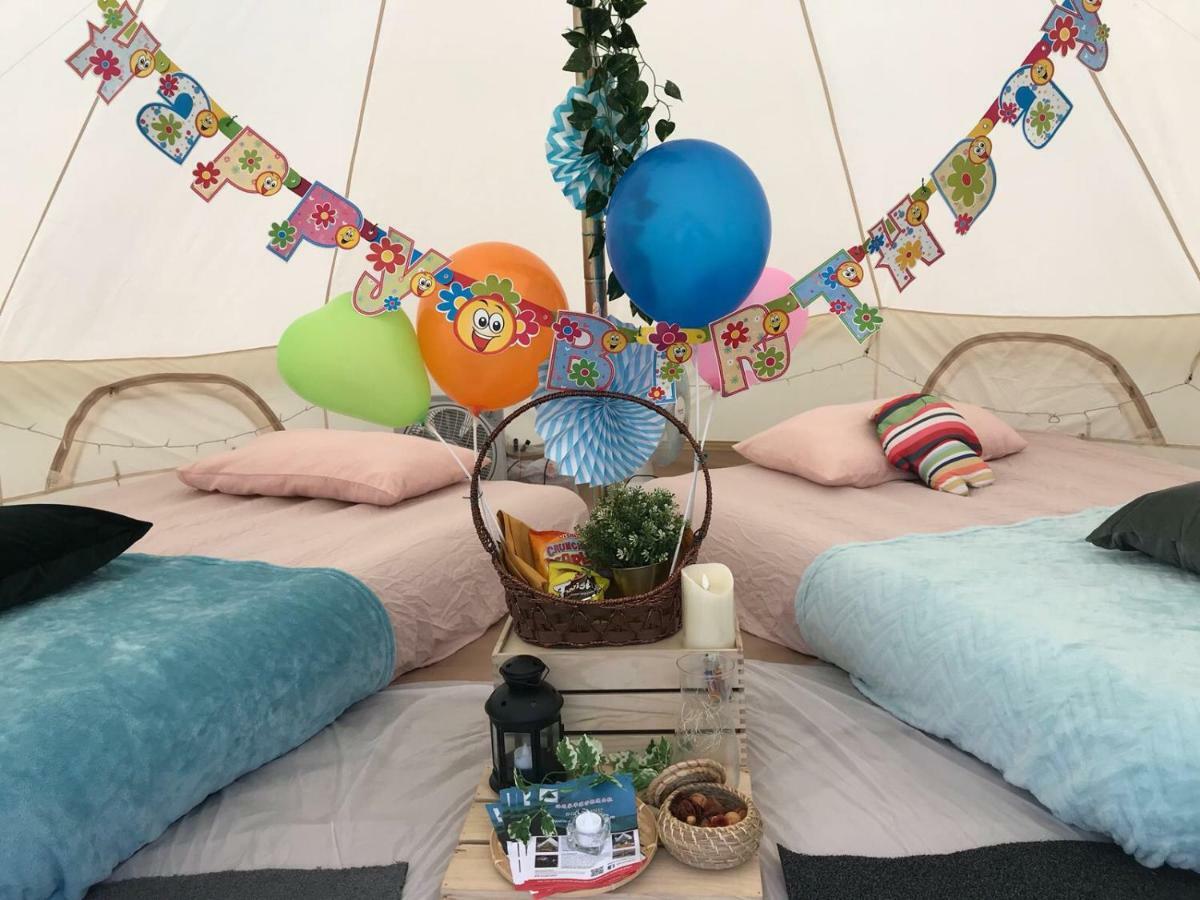 Glamping Kaki - Medium Bell Tent Singapur Exterior foto