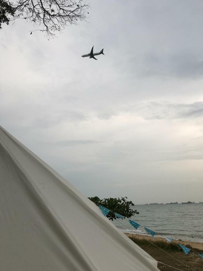 Glamping Kaki - Medium Bell Tent Singapur Exterior foto