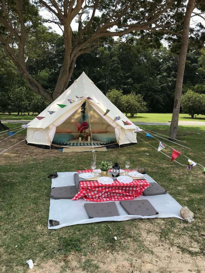 Glamping Kaki - Medium Bell Tent Singapur Exterior foto