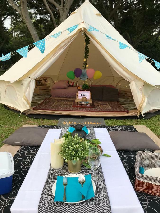 Glamping Kaki - Medium Bell Tent Singapur Exterior foto